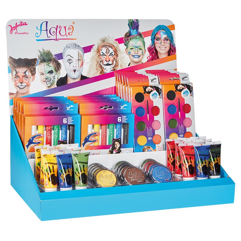 Aqua Thekendisplay groß