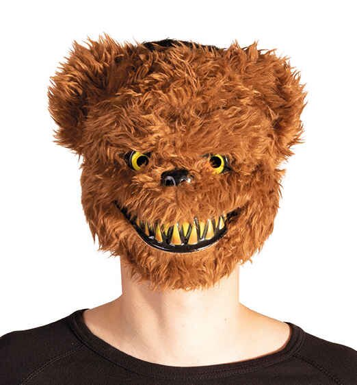 Halloween Tiermaske, braun