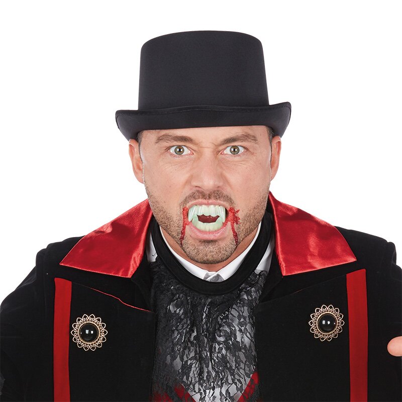 Vampir Gebiss nachtleuchtend