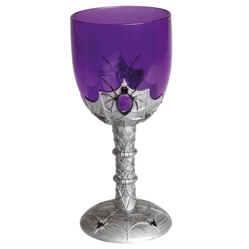 Horrorweinglas Spinne 18cm