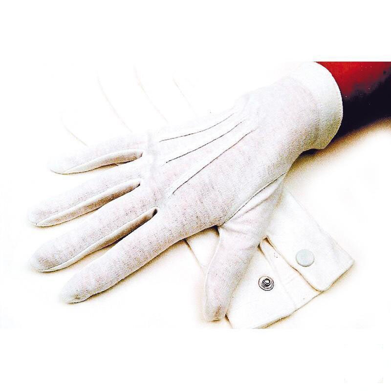 Gardehandschuhe mit Druckknopf 