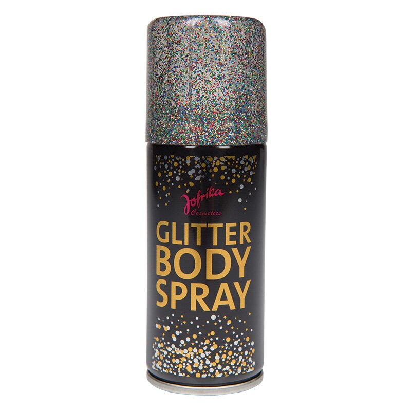 Glitter Bodyspray 100ml, regenbogen