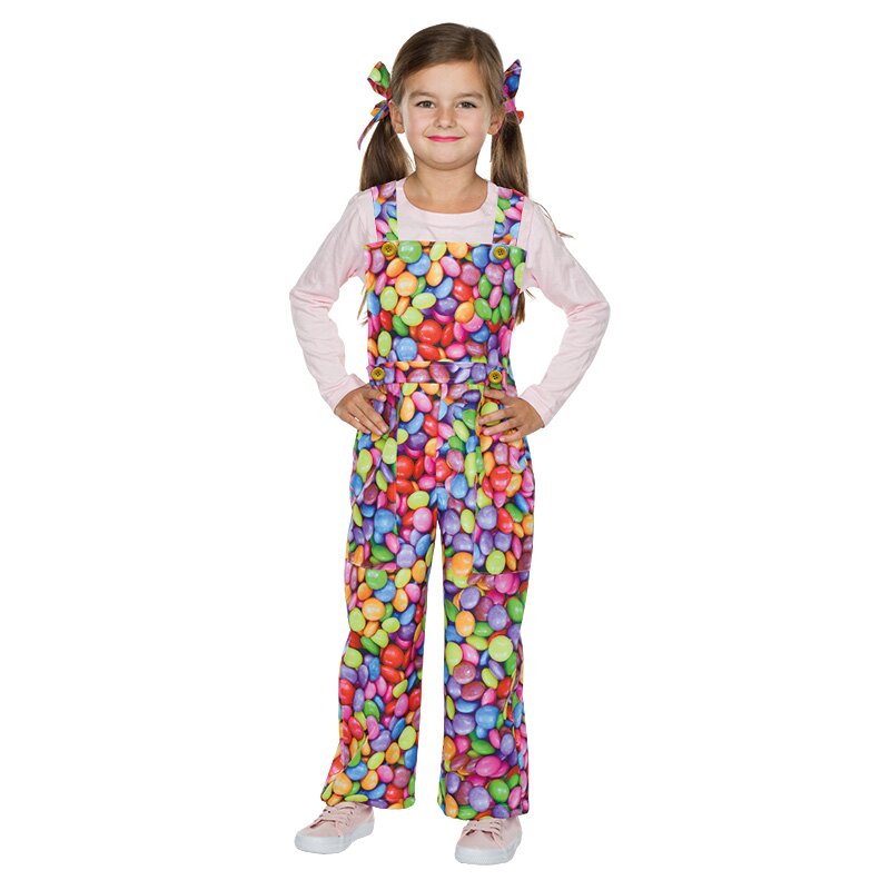 Latzhose Schokolinsen