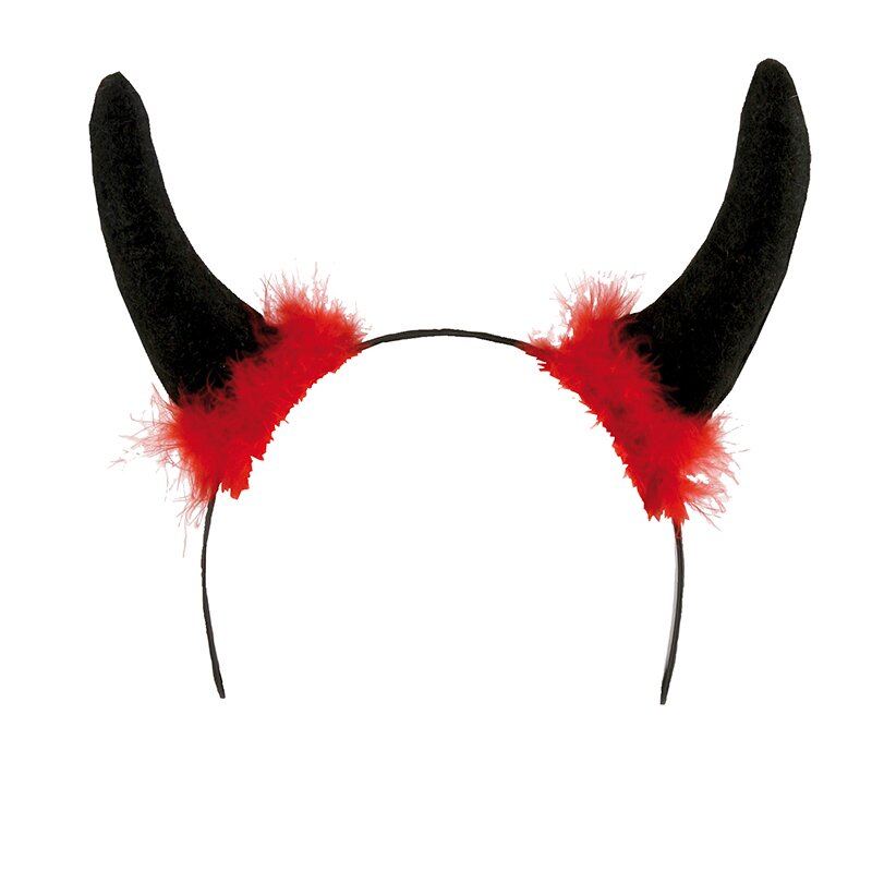 Teufel Haarreif schwarz