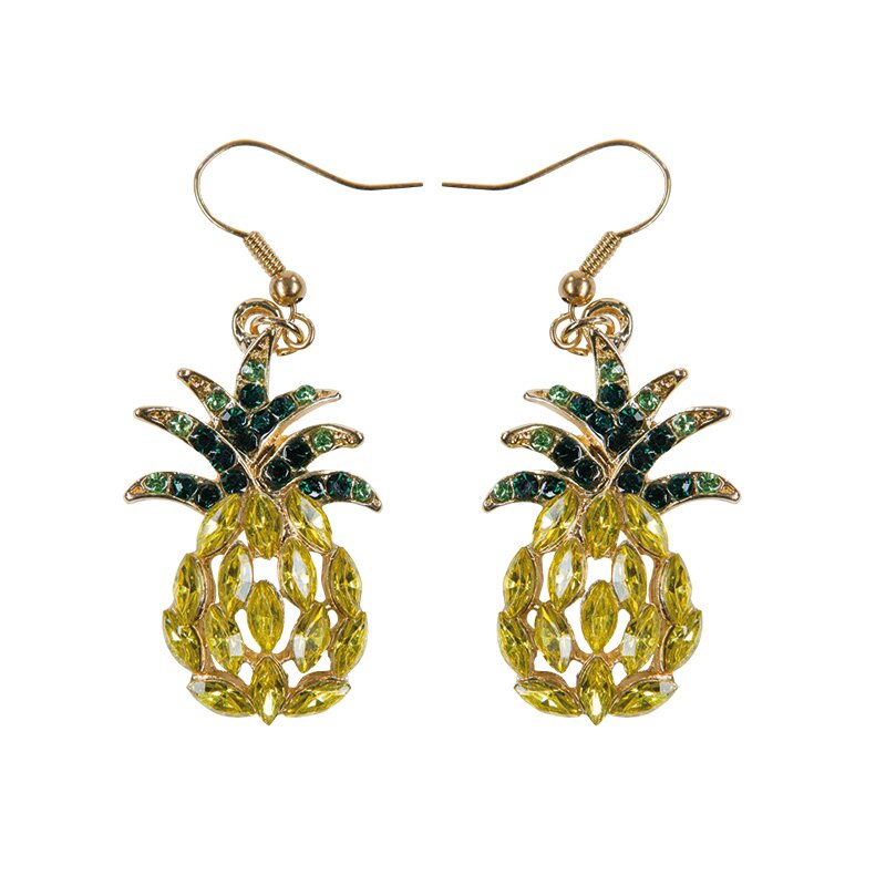 Ohrringe Ananas