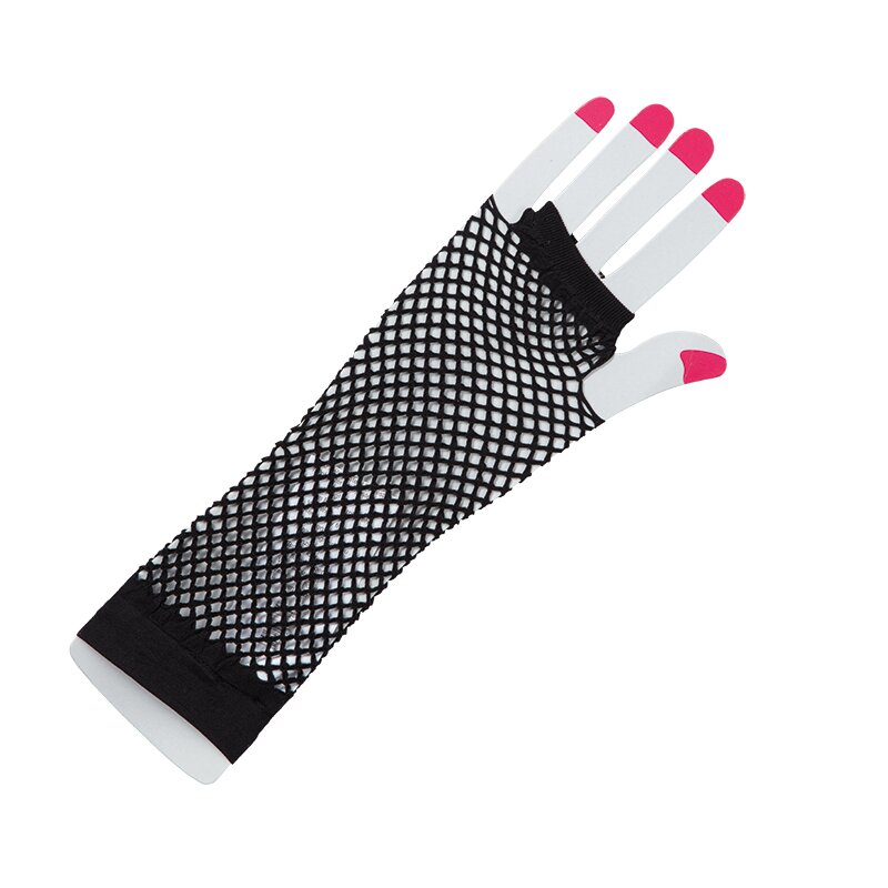 Netzhandschuhe schwarz