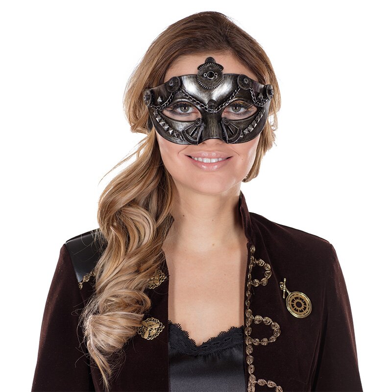 Steampunk Maske Damen
