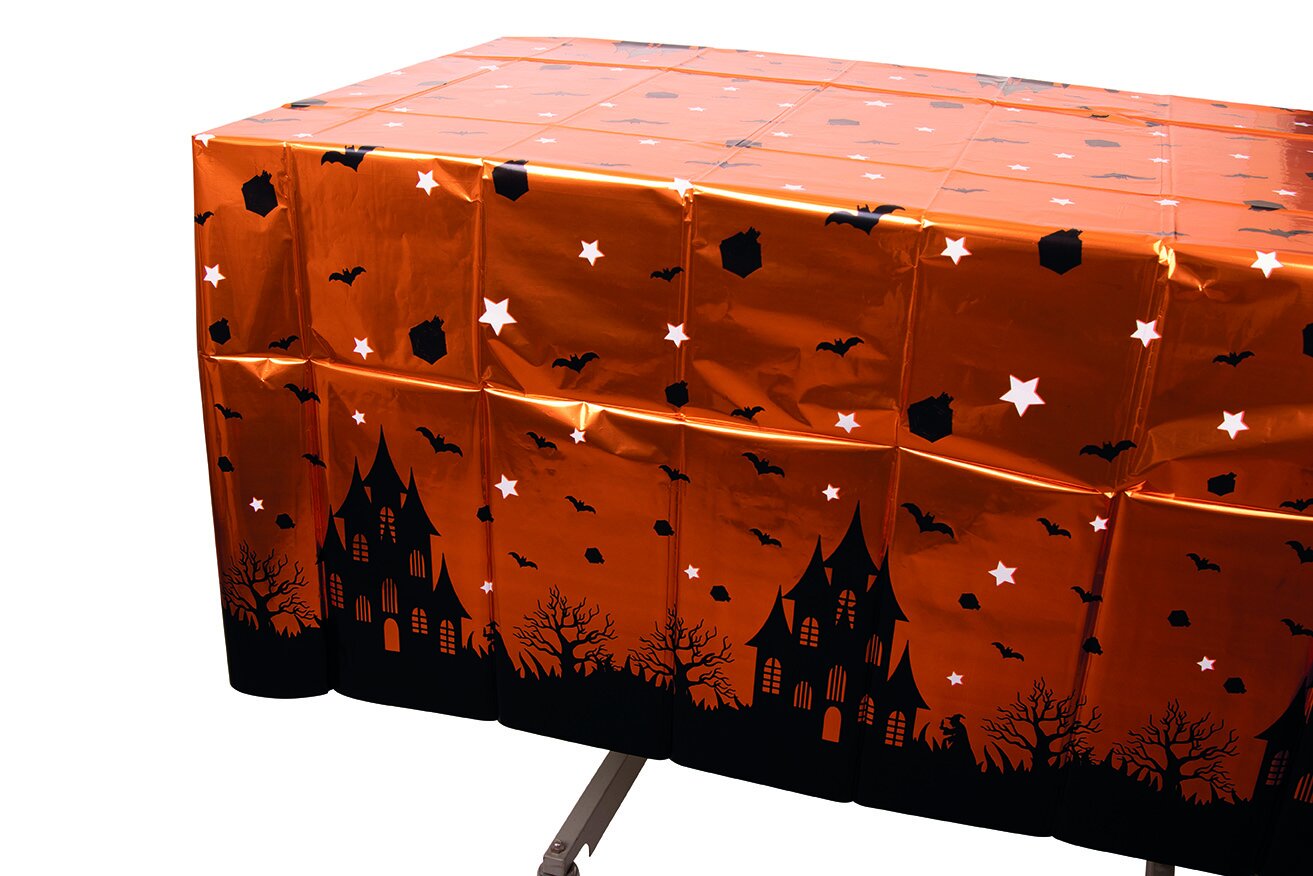 Halloween Tischdecke Fledermäuse, 183 x 137 cm