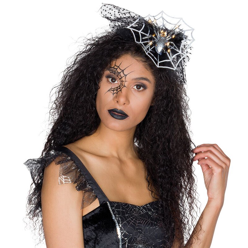 Spinne Tüll LED Haarreif