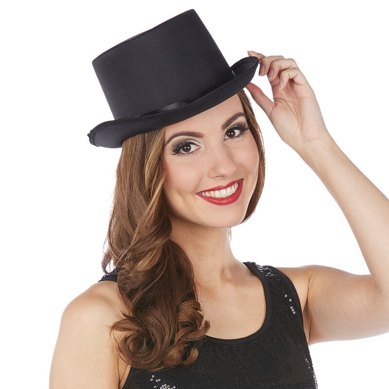 Zylinder Satinoptik ca. 12 cm hoch 