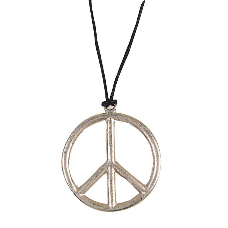 Halskette Peace-Zeichen