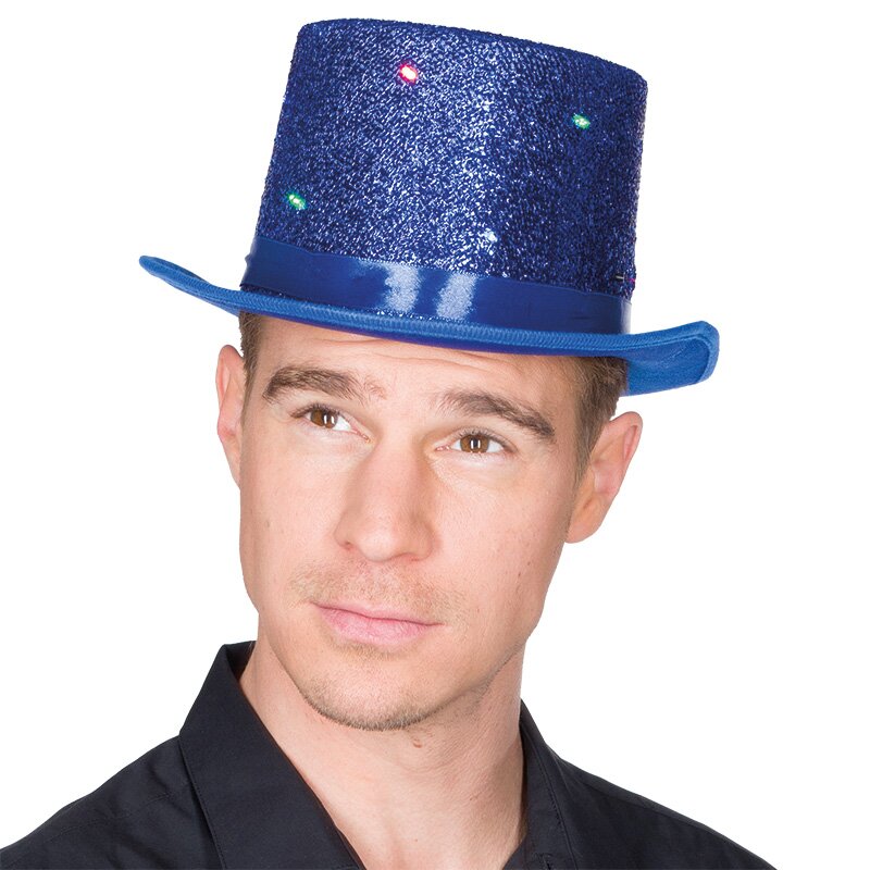 Zylinder LED blau inkl. Batterien