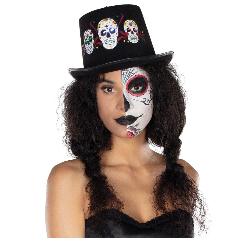 La Catrina Zylinder LED ca. 14cm hoch inkl. Batter