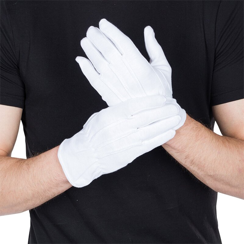 Clownhandschuhe weiß