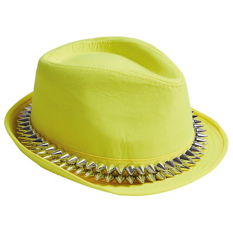 Fedora Stacheln gelb