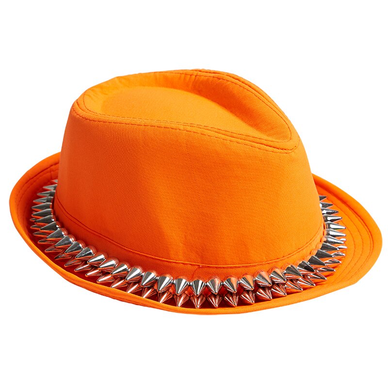 Fedora Stacheln orange