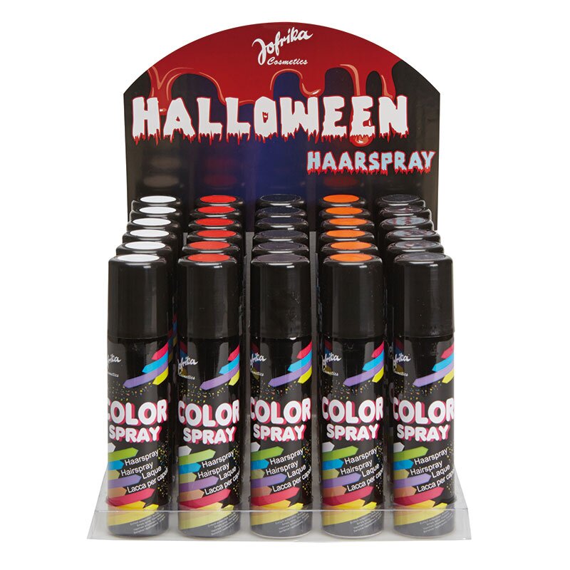 Color Sprays Halloween, 30 Stk., Display