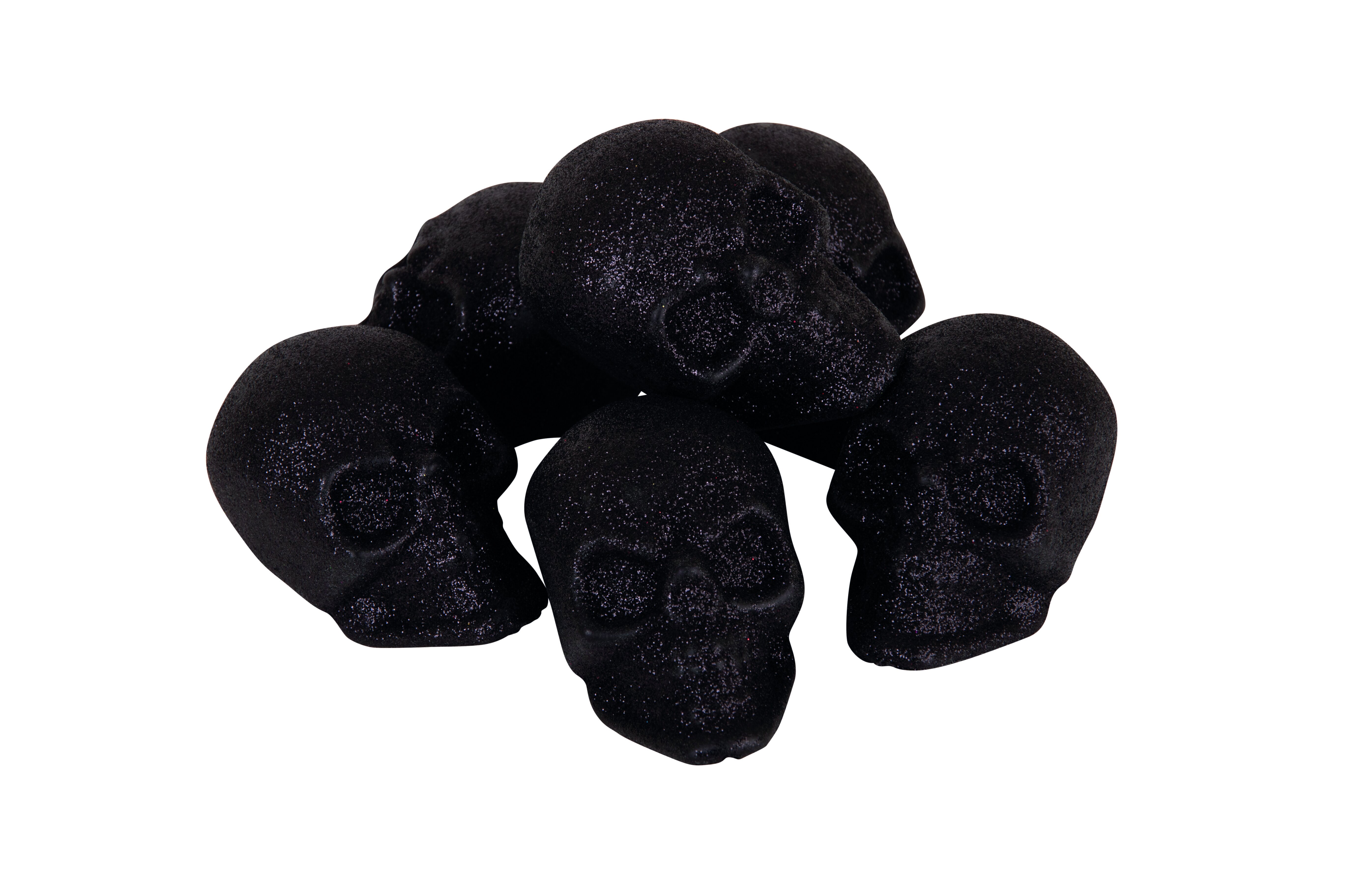 Glitter Totenköpfe 6 Stck. im Netz