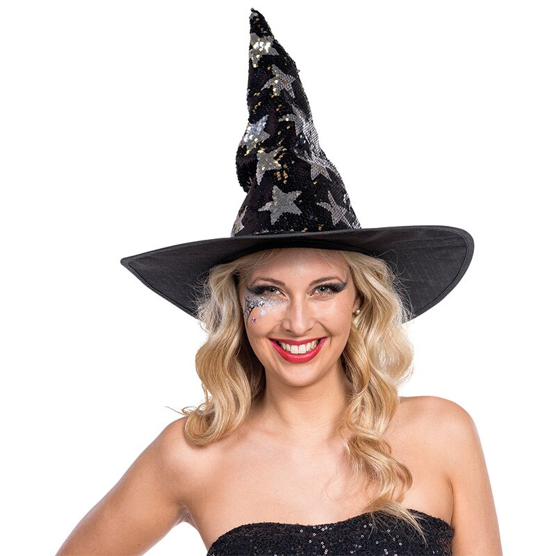 Hexenhut Sterne Wendepailletten