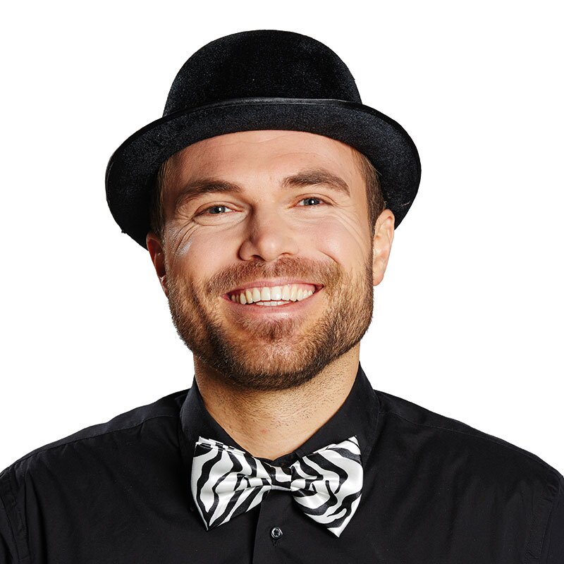 Fliege Zebra 11 x 6cm