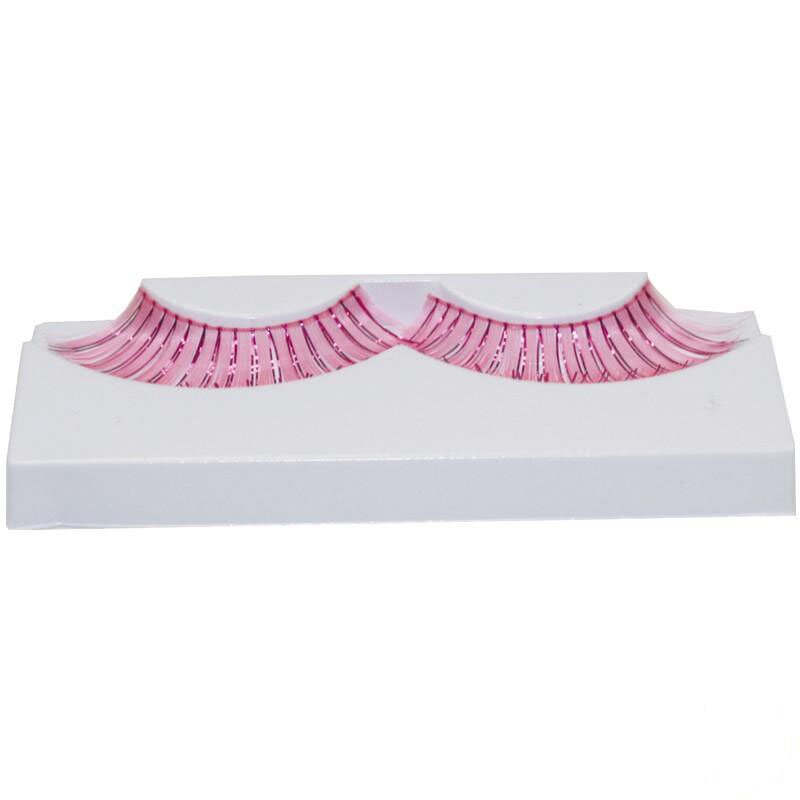 Rainbow Wimpern pink