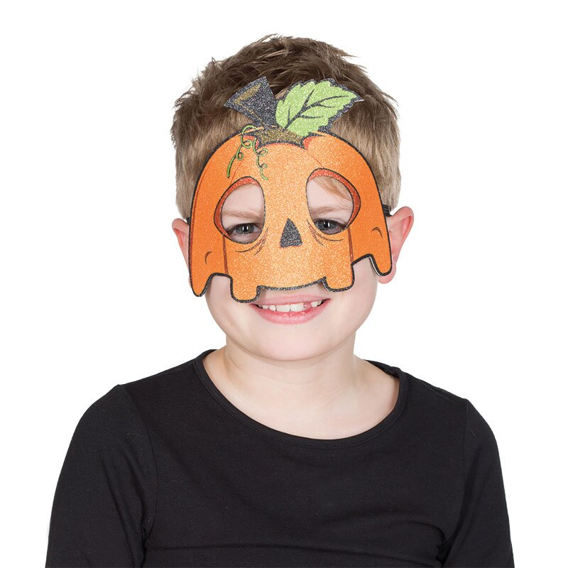 Kindermaske Kürbis