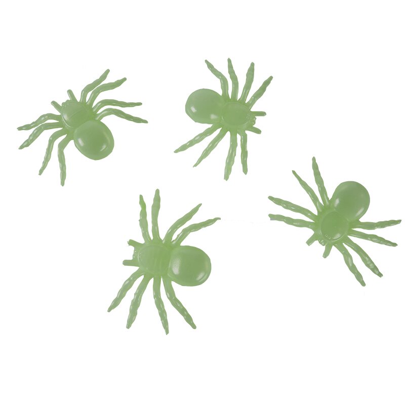 Spinnen nachtleuchtend 4 Stück