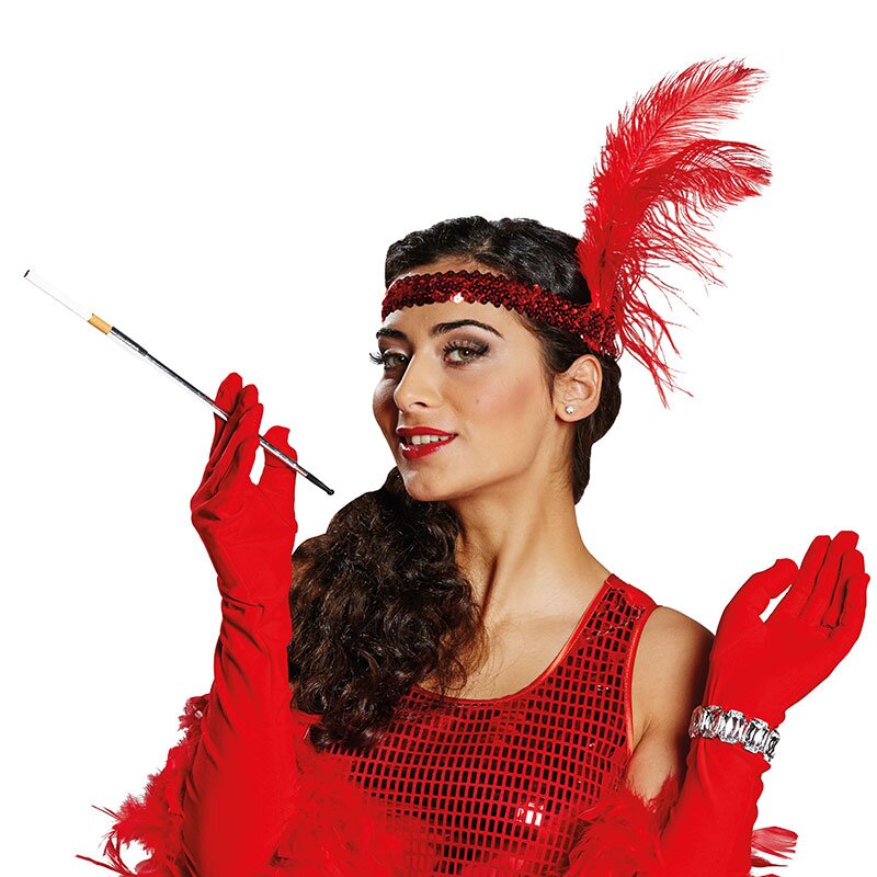 Teleskop-Zigarettenspitze silber 45cm 