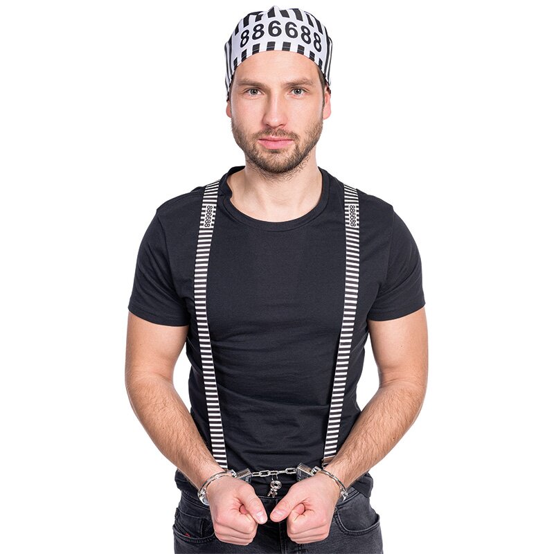 Sträflings-Set 3tlg.