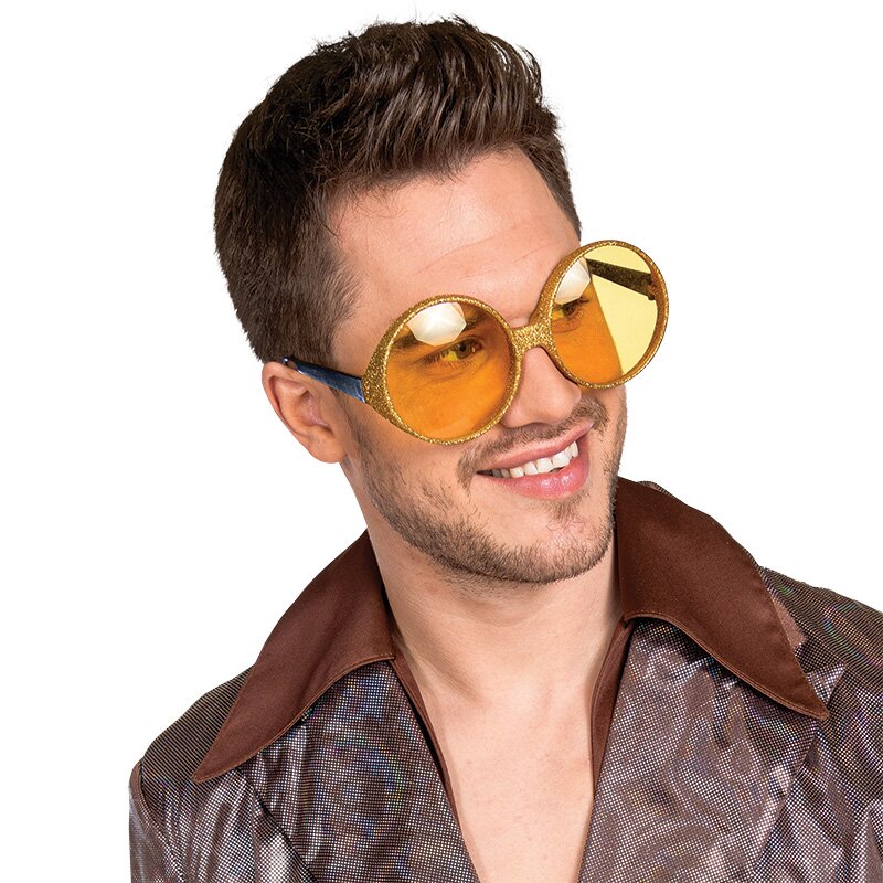 Disco Brille Glitter gold