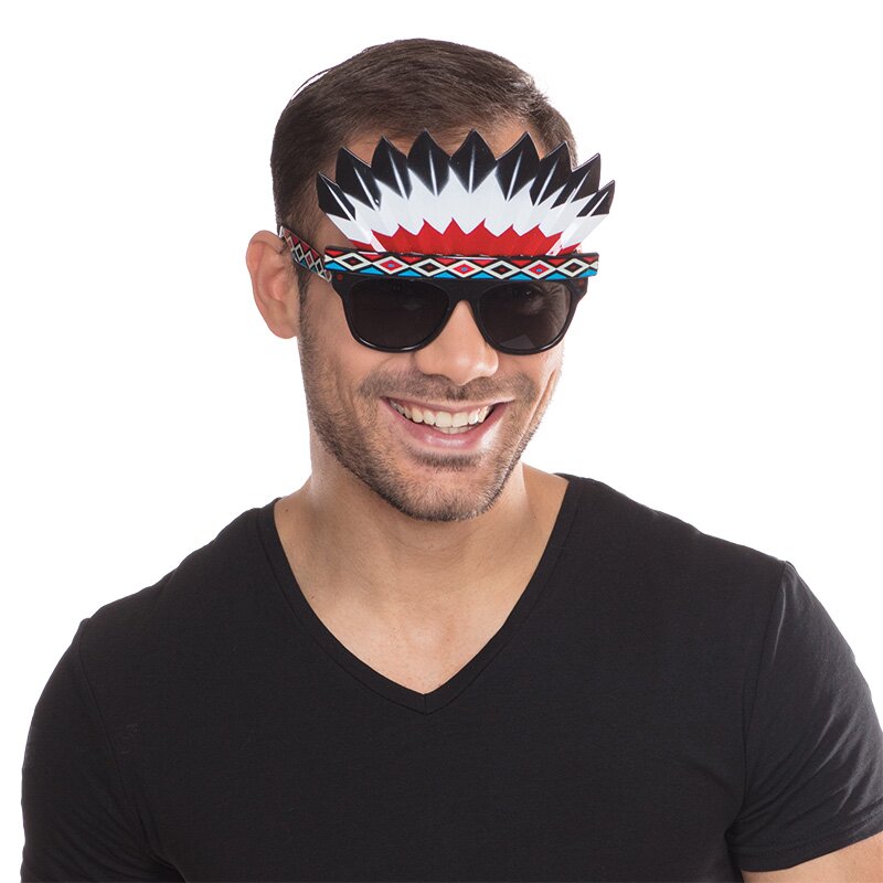 Indianer Brille