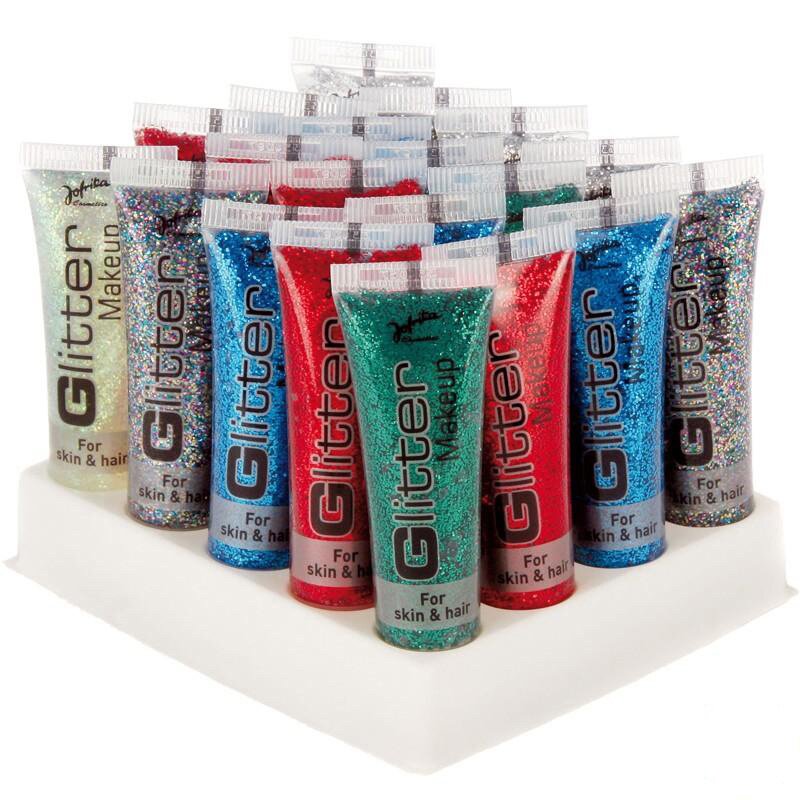 Glitter Make-up, 20 Stk., Display