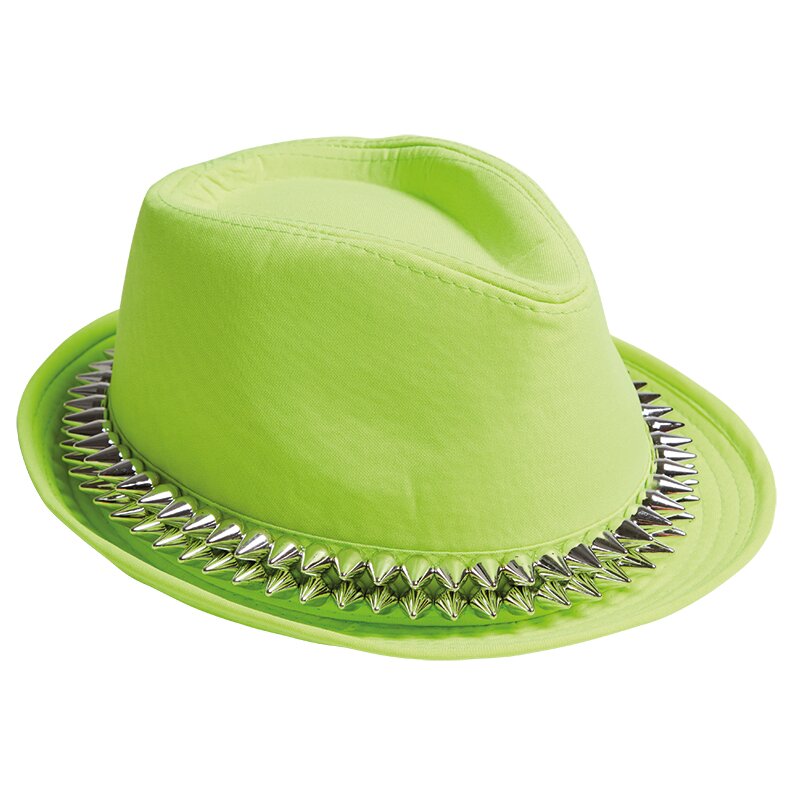 Fedora Stacheln grün