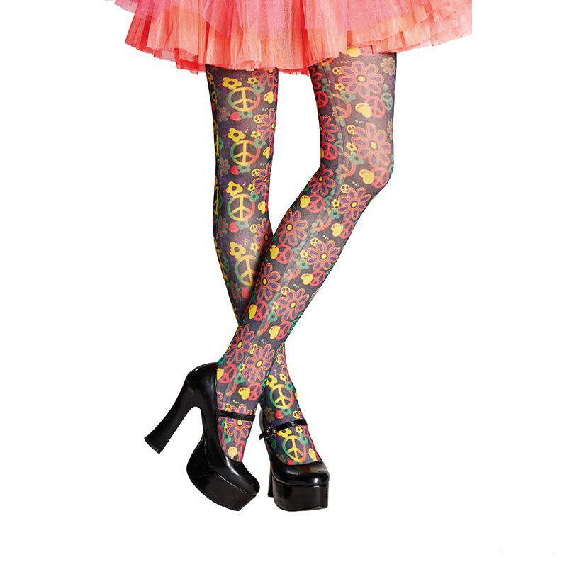 Hippie Strumpfhose Peace